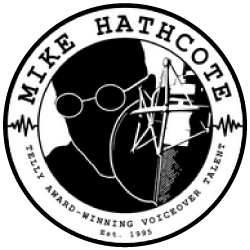 Dave Johnston Voice Over Artist Hathcote Final Logo Flattened